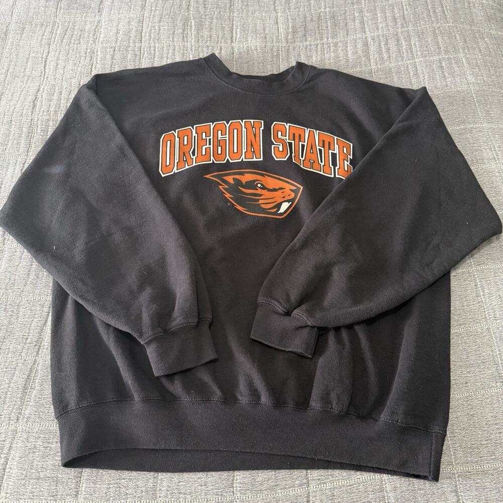 Campus Colors Oregon Beavers Crew Neck Sweatshirt
